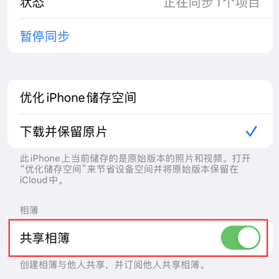 兴化苹果手机维修分享在iPhone上找不到共享相簿怎么办 