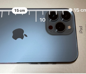 兴化苹果14维修分享如何使用iPhone14测距仪测量身高 